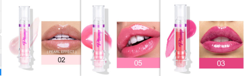 New Tube Lip Rich Lip Color Slightly Spicy Lip Honey Lip Glass Mirror Face Lip Mirror Liquid Lipstick - Steellady