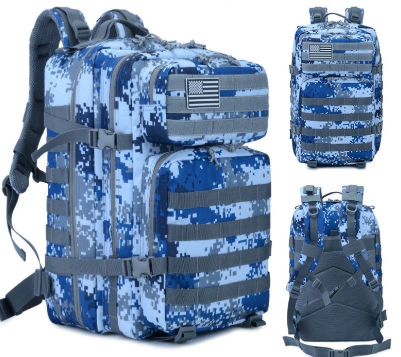 Outdoor Mountaineering Bag Tactical Leisure Bag Army Fan Travel Computer Bag Individual Soldier Package - Steellady