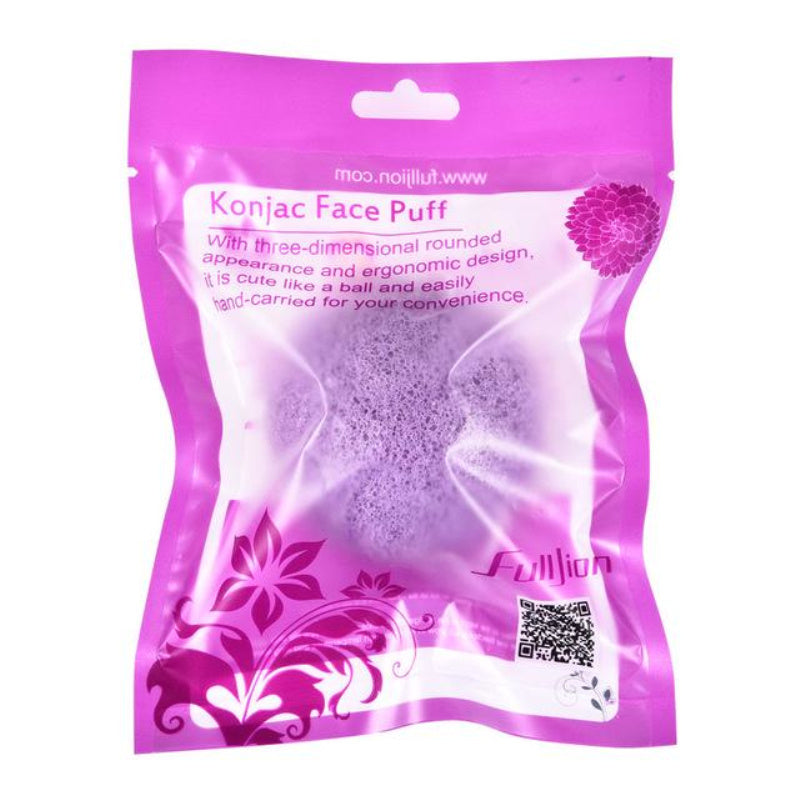 Natural Round Shap Konjac Sponge Face Cleaning Sponge - Steellady