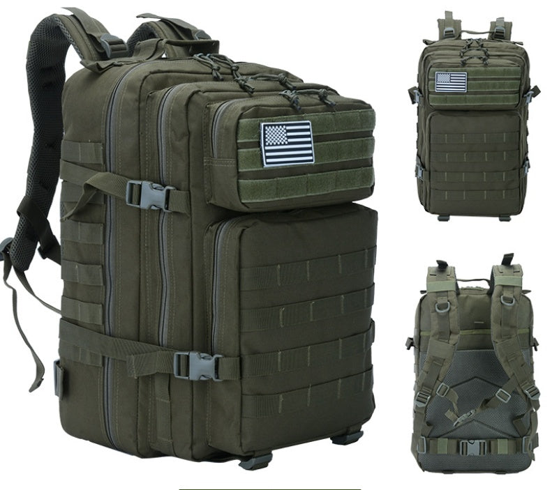 Outdoor Mountaineering Bag Tactical Leisure Bag Army Fan Travel Computer Bag Individual Soldier Package - Steellady