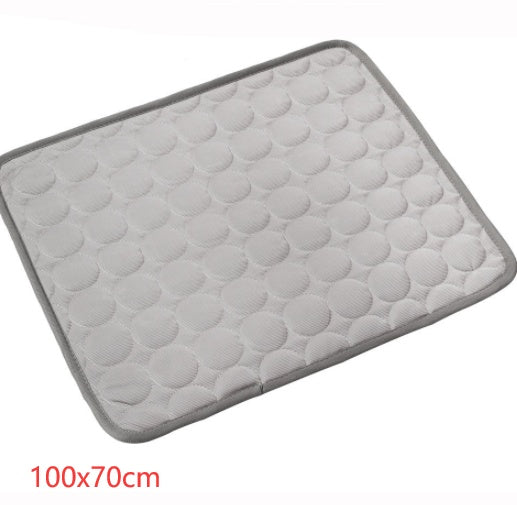 Pet Dog Cat Ice Silk Cold Nest Pad For Cooling In Summer - Steellady