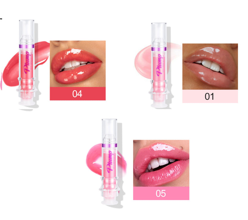 New Tube Lip Rich Lip Color Slightly Spicy Lip Honey Lip Glass Mirror Face Lip Mirror Liquid Lipstick - Steellady