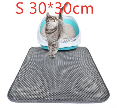 Cat Litter Pad Honeycomb Cat Pad Waterproof Urine Proof Pad Pet Supplies - Steellady