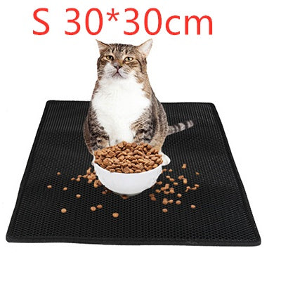 Cat Litter Pad Honeycomb Cat Pad Waterproof Urine Proof Pad Pet Supplies - Steellady