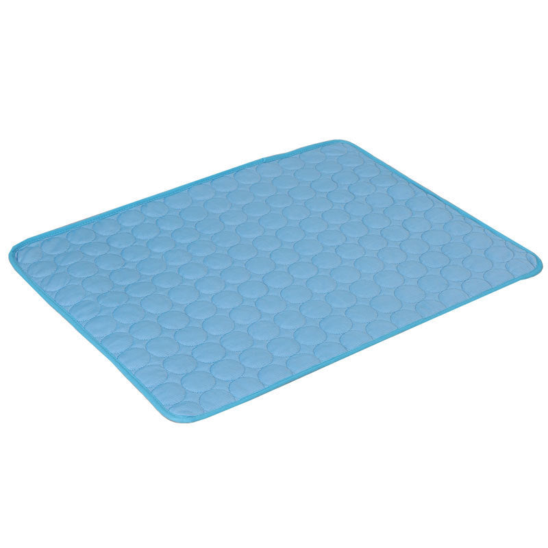 Pet Dog Cat Ice Silk Cold Nest Pad For Cooling In Summer - Steellady