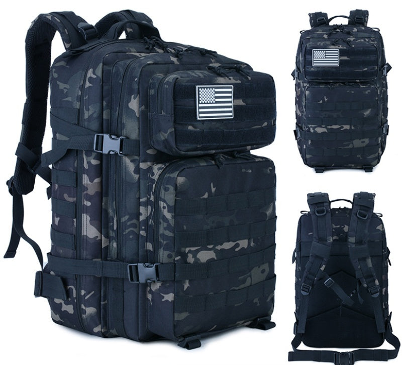 Outdoor Mountaineering Bag Tactical Leisure Bag Army Fan Travel Computer Bag Individual Soldier Package - Steellady