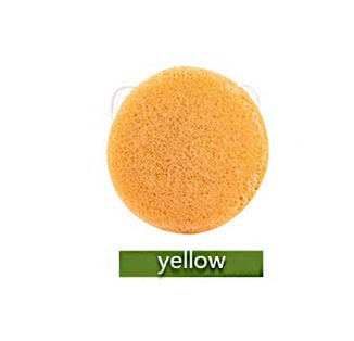 Natural Round Shap Konjac Sponge Face Cleaning Sponge - Steellady