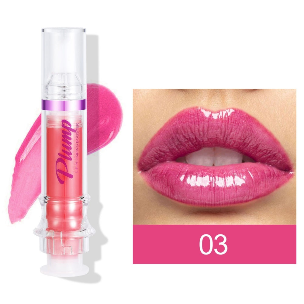 New Tube Lip Rich Lip Color Slightly Spicy Lip Honey Lip Glass Mirror Face Lip Mirror Liquid Lipstick - Steellady