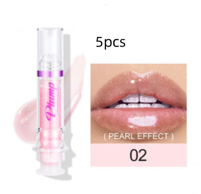 New Tube Lip Rich Lip Color Slightly Spicy Lip Honey Lip Glass Mirror Face Lip Mirror Liquid Lipstick - Steellady