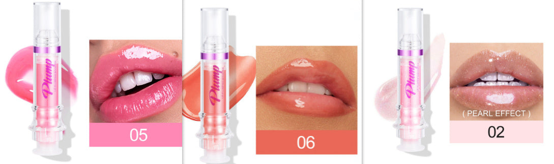 New Tube Lip Rich Lip Color Slightly Spicy Lip Honey Lip Glass Mirror Face Lip Mirror Liquid Lipstick - Steellady