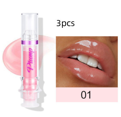 New Tube Lip Rich Lip Color Slightly Spicy Lip Honey Lip Glass Mirror Face Lip Mirror Liquid Lipstick - Steellady