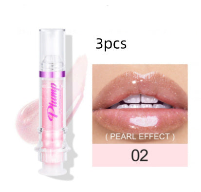 New Tube Lip Rich Lip Color Slightly Spicy Lip Honey Lip Glass Mirror Face Lip Mirror Liquid Lipstick - Steellady