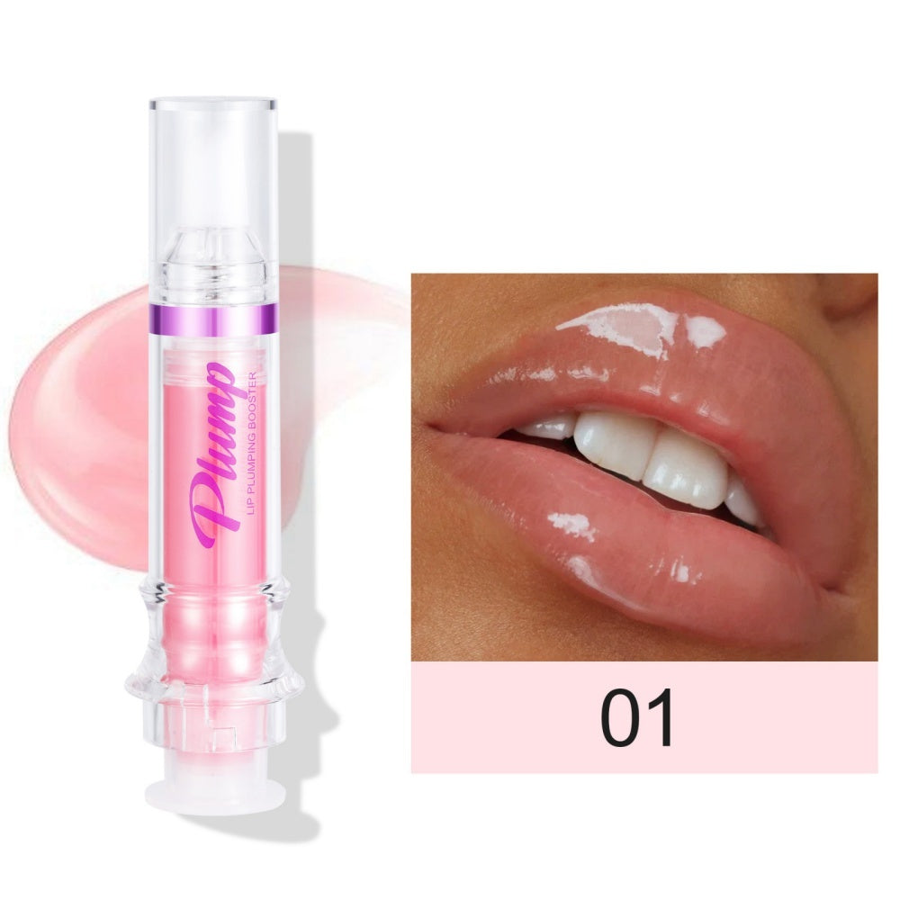 New Tube Lip Rich Lip Color Slightly Spicy Lip Honey Lip Glass Mirror Face Lip Mirror Liquid Lipstick - Steellady