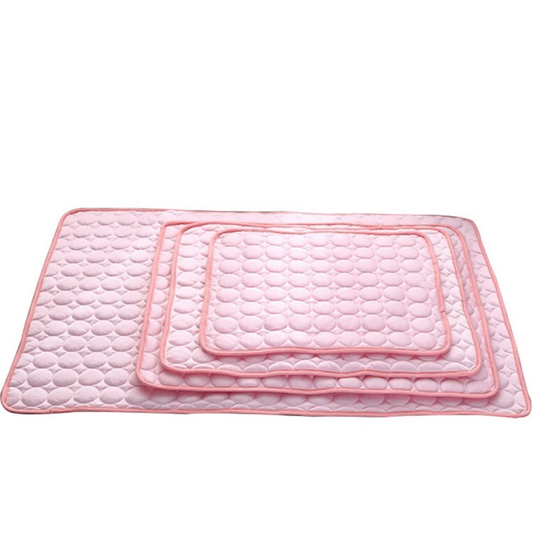 Pet Dog Cat Ice Silk Cold Nest Pad For Cooling In Summer - Steellady