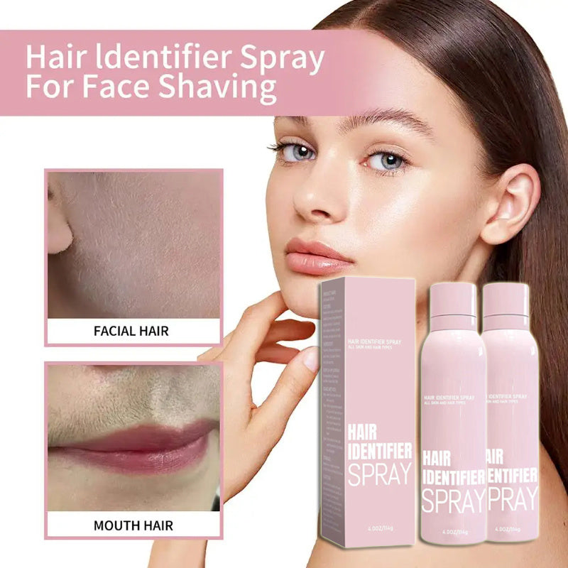 Hair Identifier Spray Set For Face Shaving Moisturizing Dermaplaner Spray For Face Shaving Skin Care - Steellady