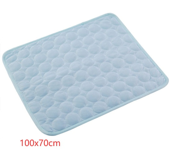 Pet Dog Cat Ice Silk Cold Nest Pad For Cooling In Summer - Steellady