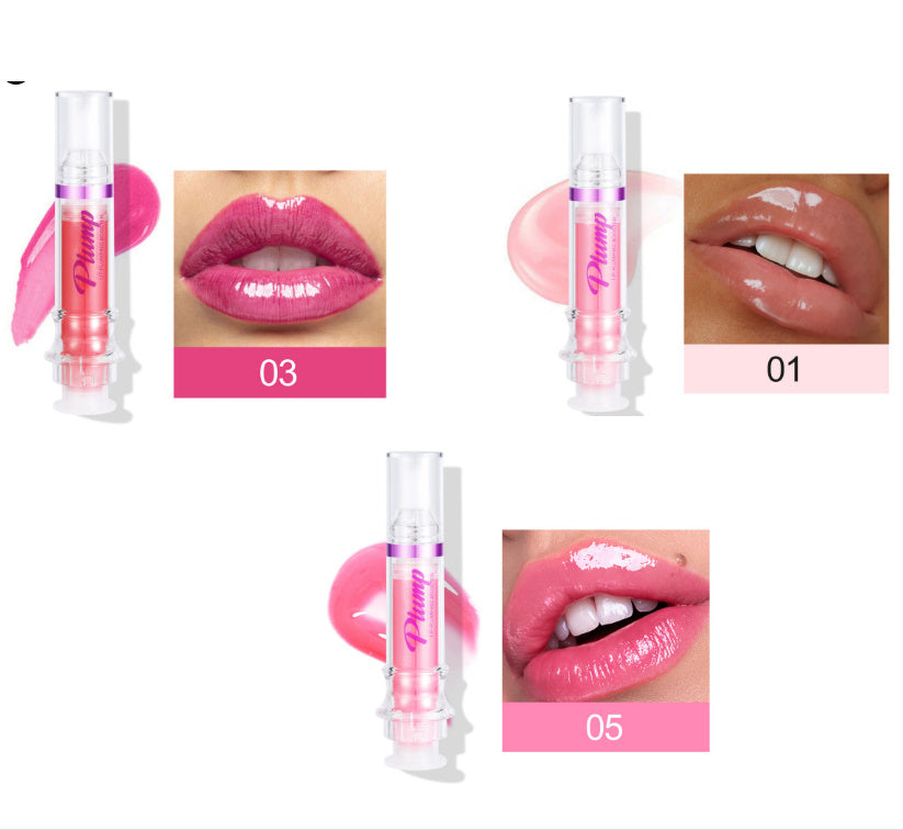 New Tube Lip Rich Lip Color Slightly Spicy Lip Honey Lip Glass Mirror Face Lip Mirror Liquid Lipstick - Steellady