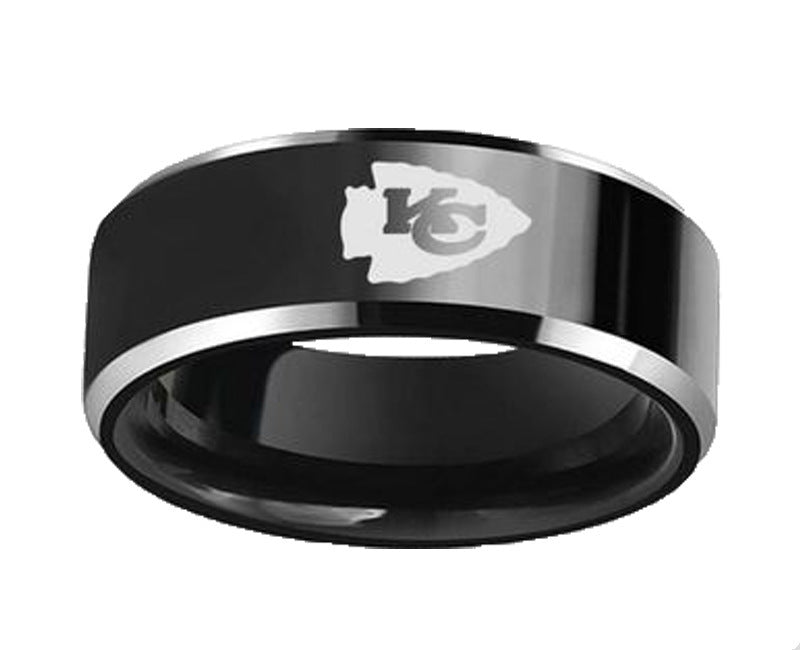 Stainless steel men's ring - Steellady