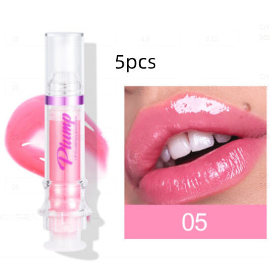 New Tube Lip Rich Lip Color Slightly Spicy Lip Honey Lip Glass Mirror Face Lip Mirror Liquid Lipstick - Steellady