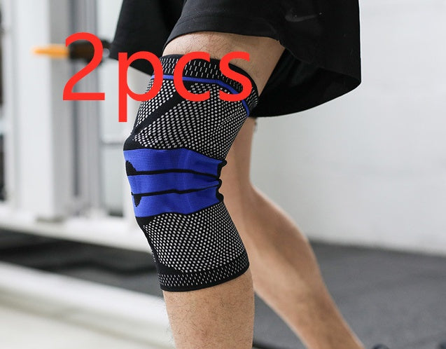 Sports Running Fitness Protection Knee Pads Brace Strap - Steellady