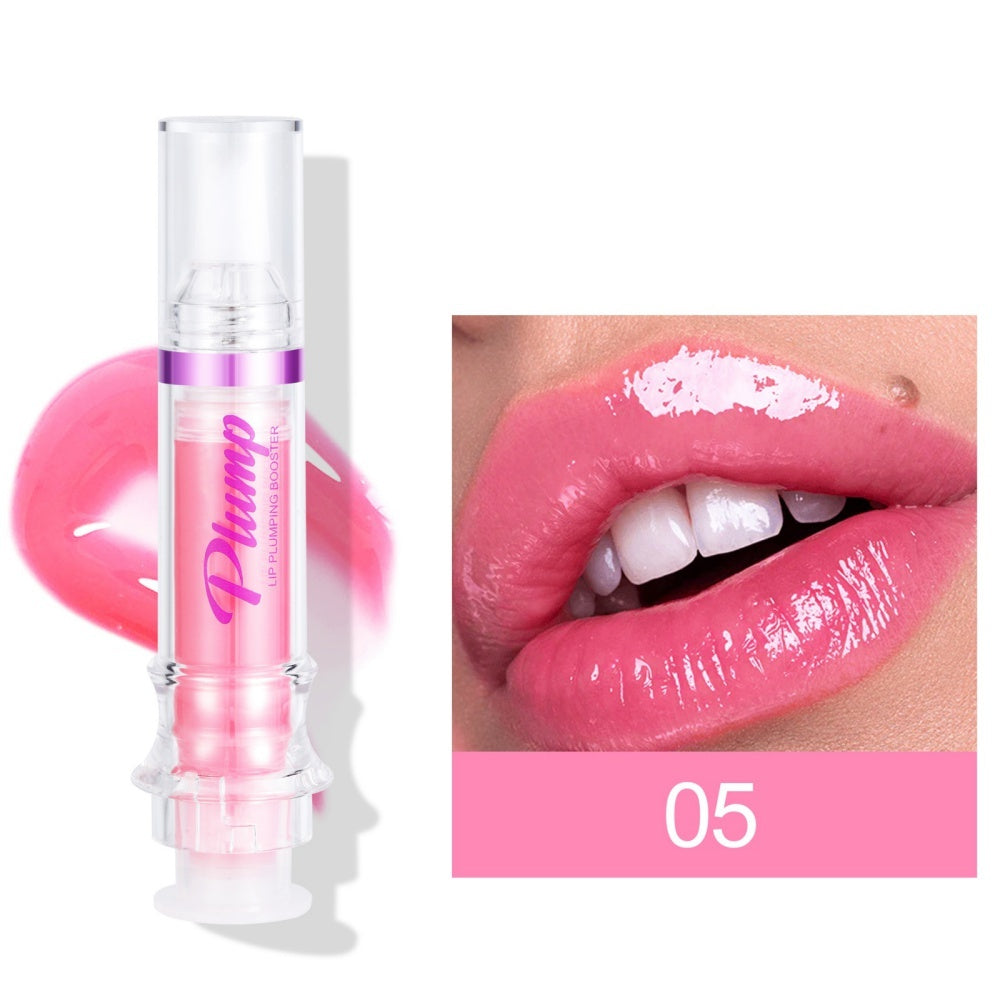 New Tube Lip Rich Lip Color Slightly Spicy Lip Honey Lip Glass Mirror Face Lip Mirror Liquid Lipstick - Steellady