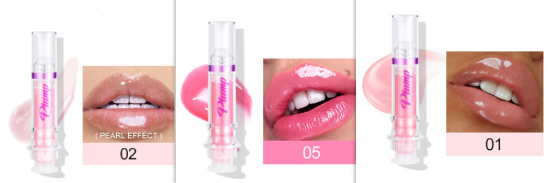 New Tube Lip Rich Lip Color Slightly Spicy Lip Honey Lip Glass Mirror Face Lip Mirror Liquid Lipstick - Steellady