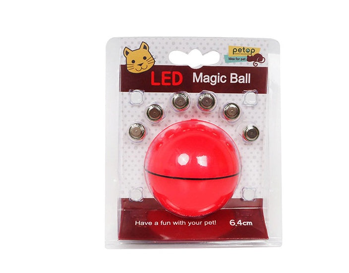 LED Laser Electronic Rolling Pet Funny Cat Toy Ball - Steellady