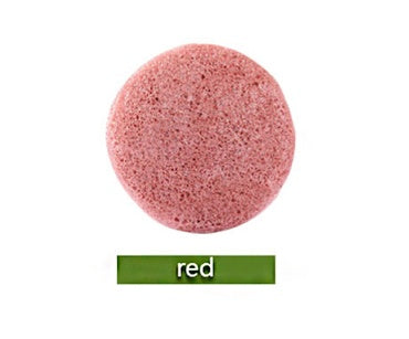 Natural Round Shap Konjac Sponge Face Cleaning Sponge - Steellady