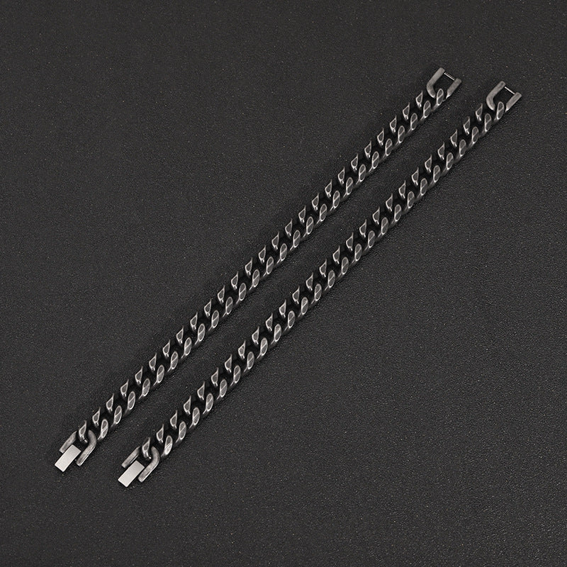 Men's And Women's Fashionable Minimalist Stainless Steel Bracelet - Steellady