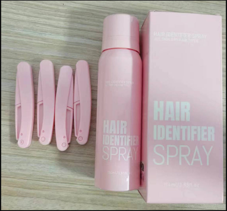 Hair Identifier Spray Set For Face Shaving Moisturizing Dermaplaner Spray For Face Shaving Skin Care - Steellady