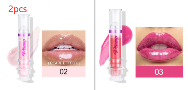 New Tube Lip Rich Lip Color Slightly Spicy Lip Honey Lip Glass Mirror Face Lip Mirror Liquid Lipstick - Steellady