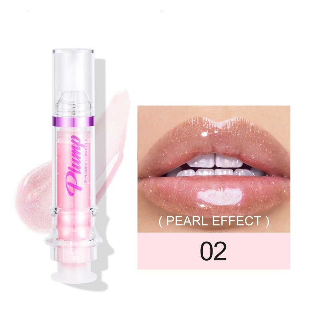 New Tube Lip Rich Lip Color Slightly Spicy Lip Honey Lip Glass Mirror Face Lip Mirror Liquid Lipstick - Steellady