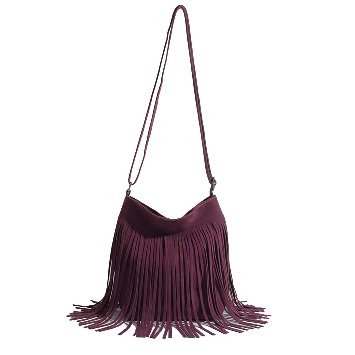 Artistic Tassel Simple And Popular Shoulder Bag - Steellady