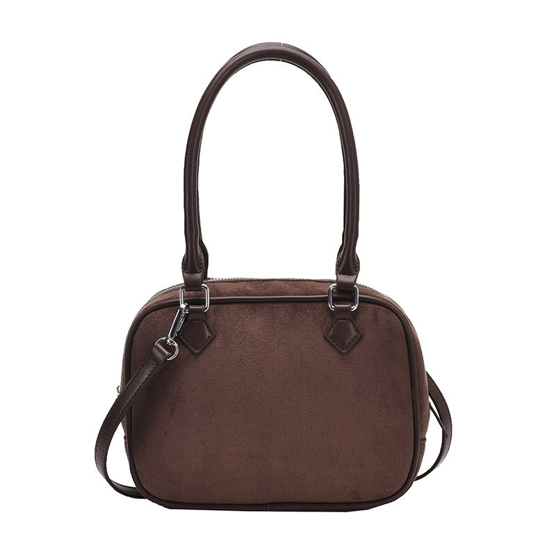 Fashion Special-interest Handbag Women's Crossbody Suede - Steellady