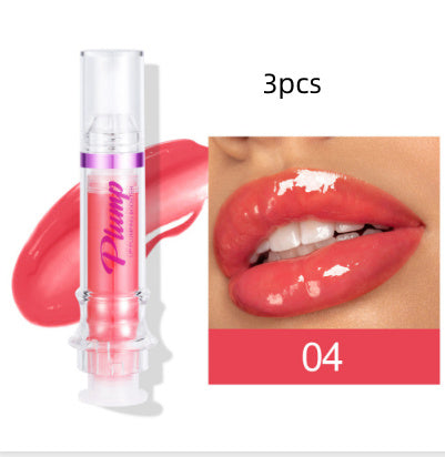 New Tube Lip Rich Lip Color Slightly Spicy Lip Honey Lip Glass Mirror Face Lip Mirror Liquid Lipstick - Steellady