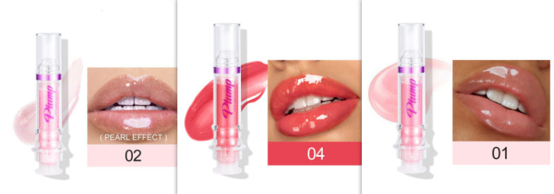 New Tube Lip Rich Lip Color Slightly Spicy Lip Honey Lip Glass Mirror Face Lip Mirror Liquid Lipstick - Steellady